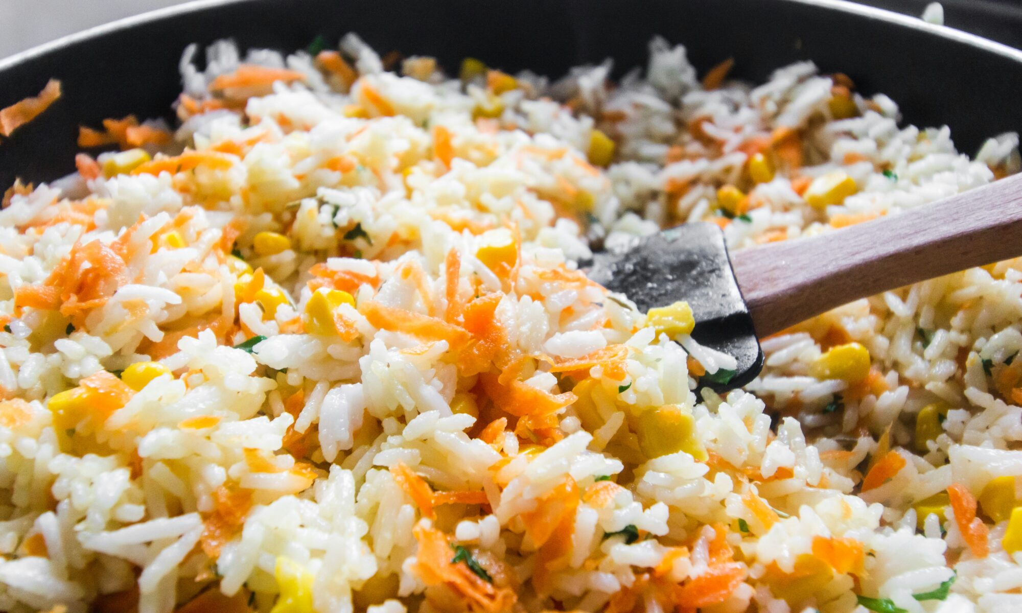 Bowl of rice Photo by Louis Hansel